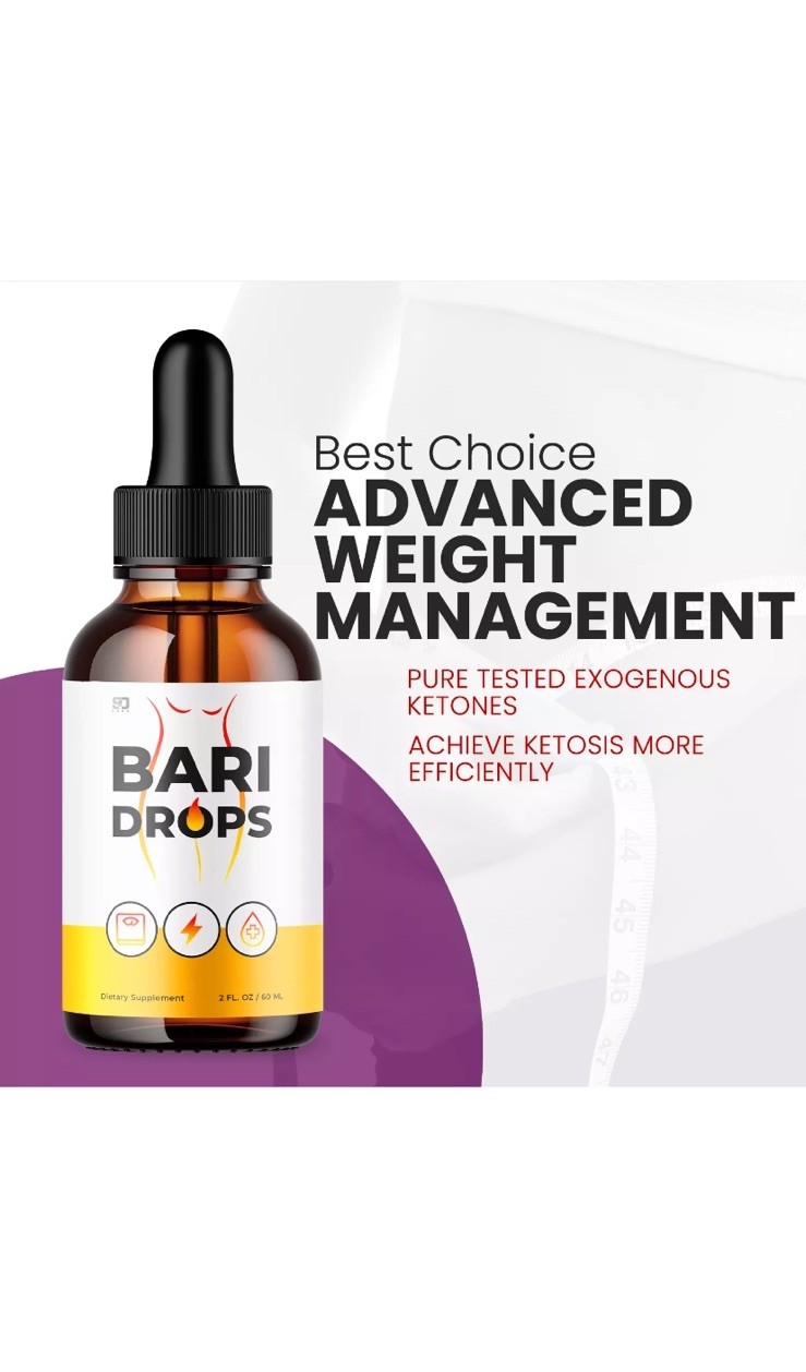 Bari Drops – Natural Wellness Support Supplement (5 Pack)