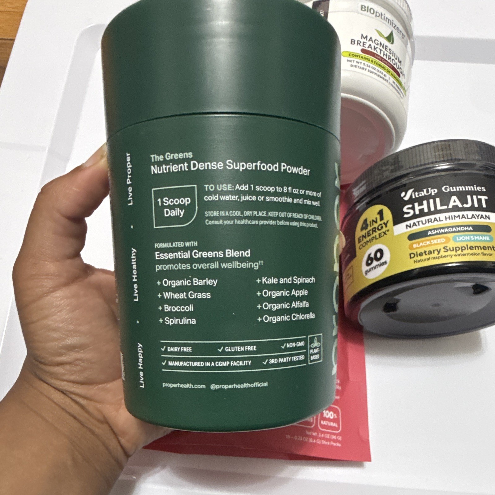 Daily Wellness Supplement Bundle | Immune Ready, Magnesium, Shilajit, Proper