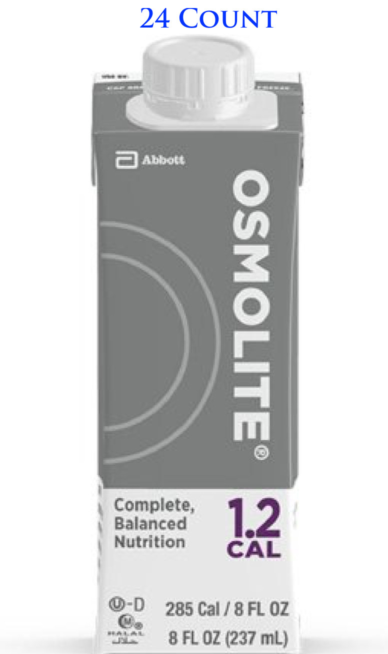 8oz Abbott Osmolite 1.2 Cal Balanced Nutrition Shake Gluten-Free_24 Cartons