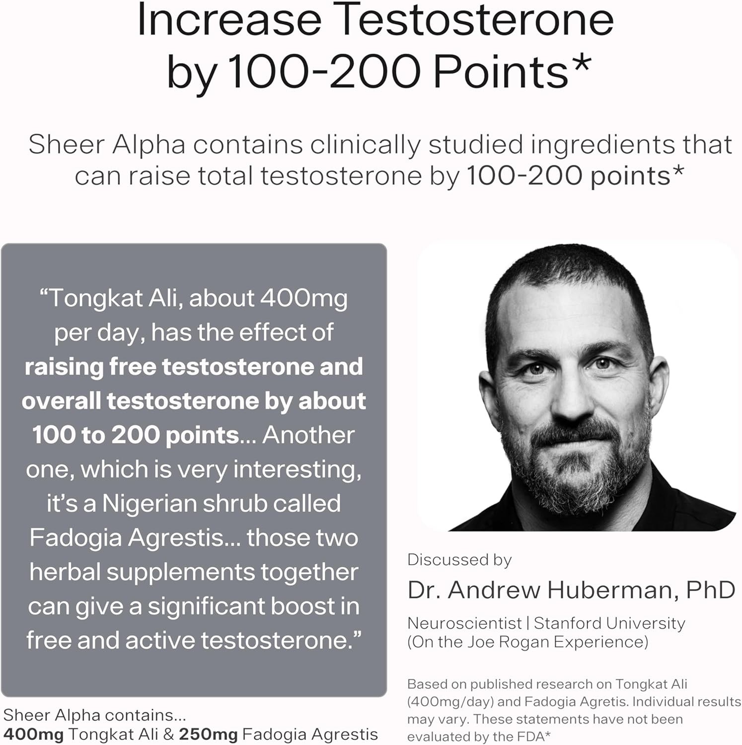 Testosterone Booster for Men – Sheer Alpha T-Booster 90 Capsules