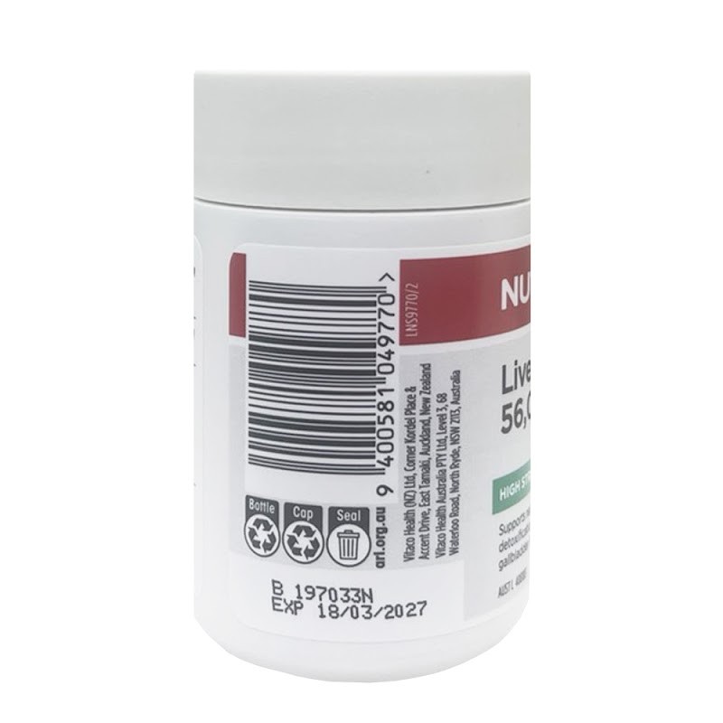 Liver Guard 56000 Plus Boldo 60 Capsules