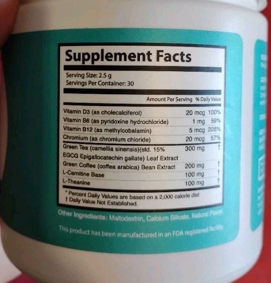NeuroMax Advanced Formula Memory Support Powder Brain Health 2.65 oz