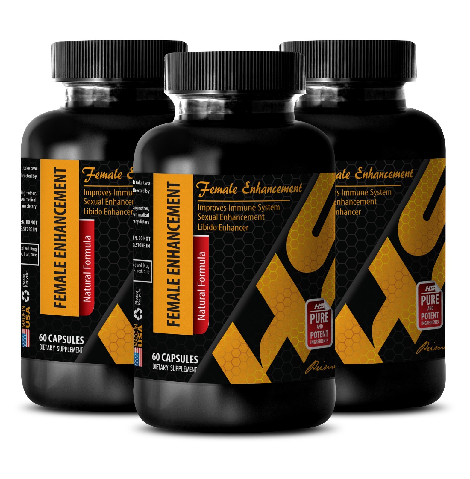 Rooted in nature – FEMALE ENHANCEMENT COMPLEX – Energizing herbs 3 Bottles 180C