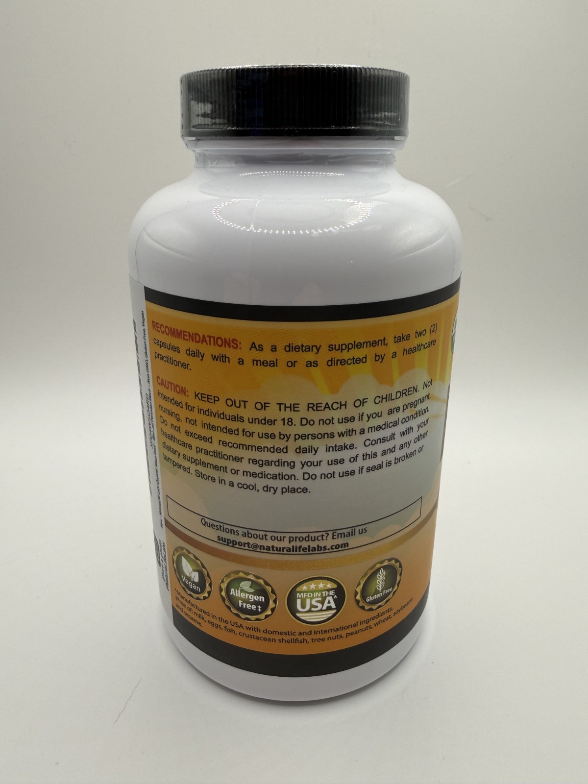 Organic Maca Root Black Red Yellow 1900 MG per Serving 150 Vegan Capsules – New