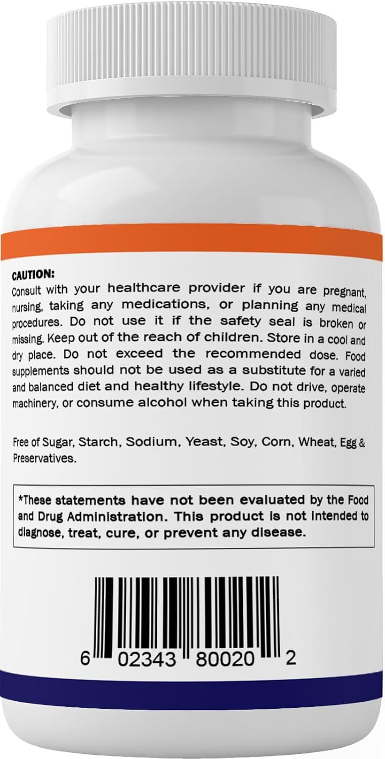 Vitamatic Melatonin 20mg Tablets | Vegetarian, Non-GMO, 120 Count (Pack of 1)