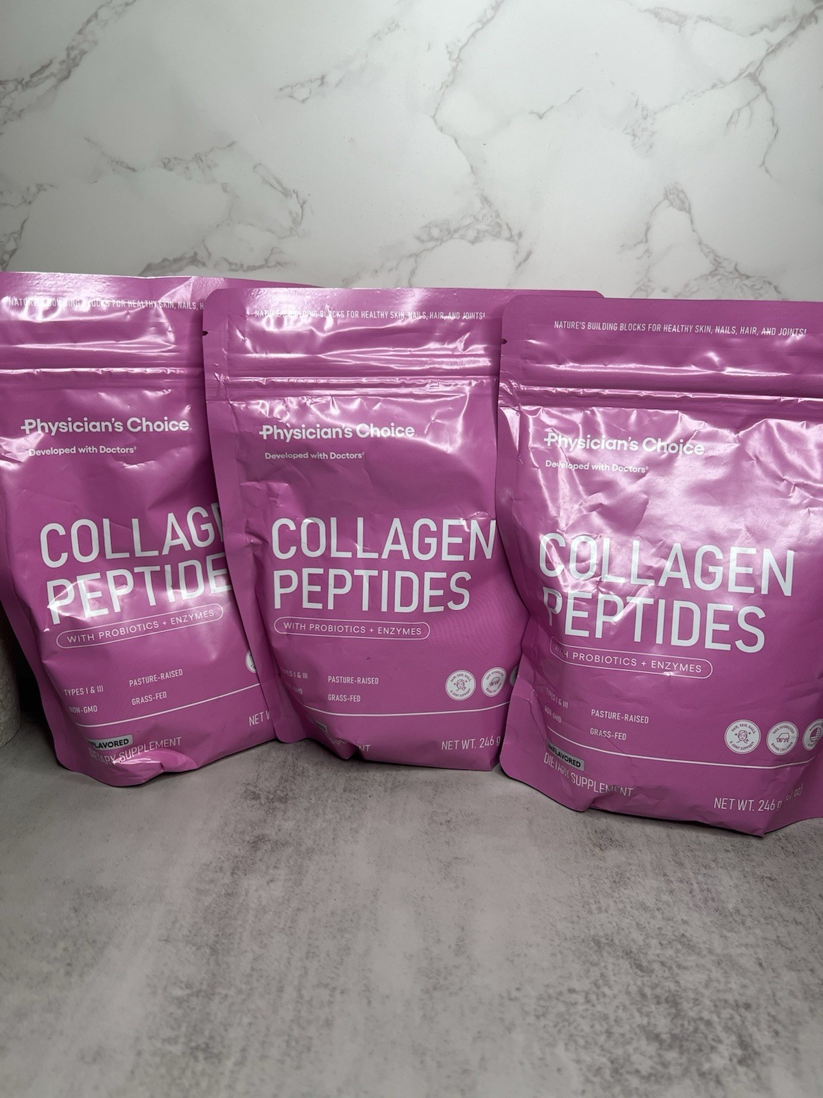 Physician’s Choice Collagen Peptides + Probiotics 246g Exp 03/2028