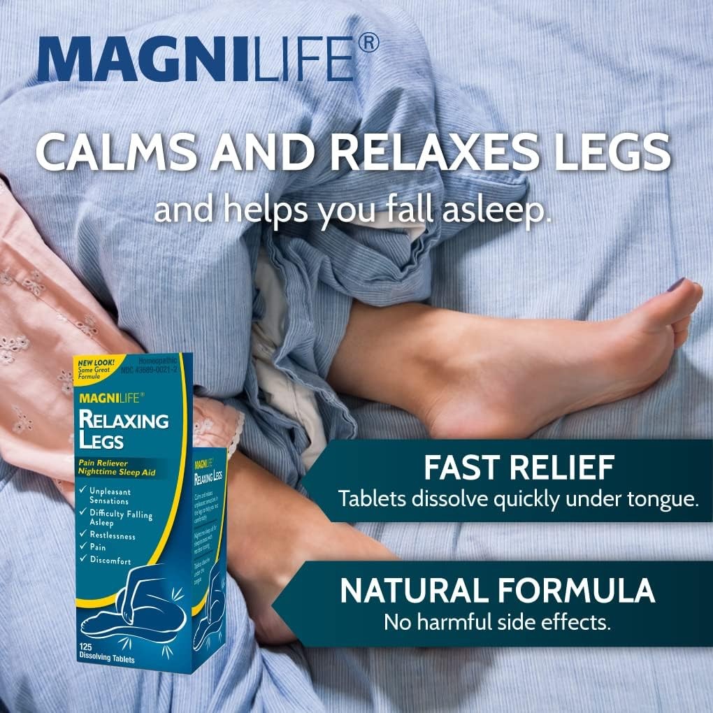 Leg Muscle Relaxant Sleep Aid to Relieve Tension & Restlessness