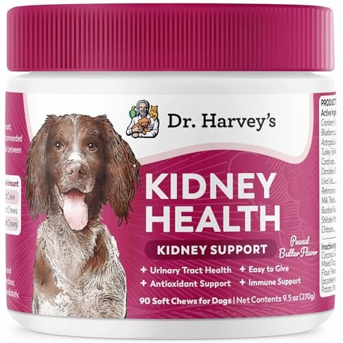Dr. Harvey’s Kidney Health Soft Chews for Dogs, Urinary Tract & Antioxidant