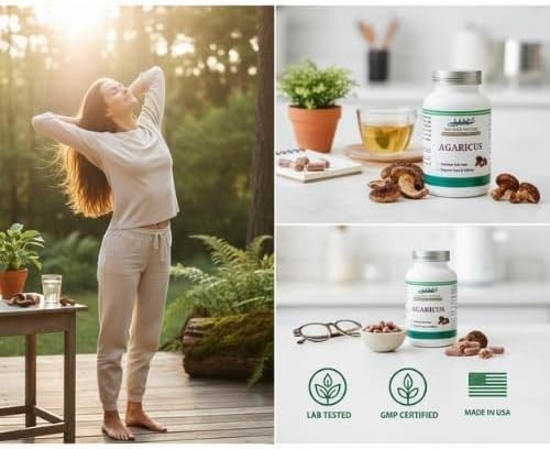 Mother Nature Agaricus Kidney & Liver Support Supplement – Mushroom Blend