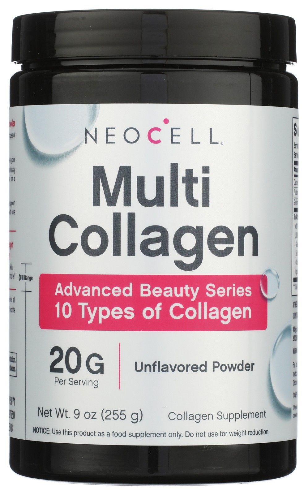 Neocell Multi Collagen Powder 9 Oz Supplement 20G 1 Pack