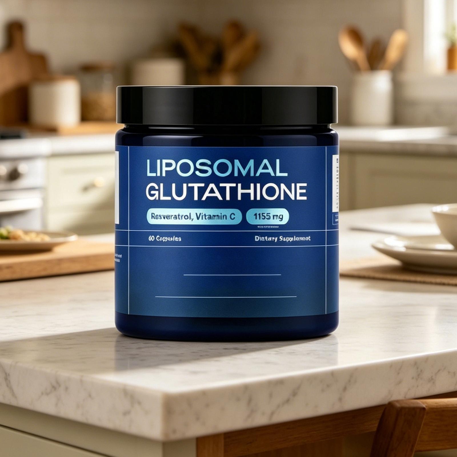 Liposomal Glutathione With Vitamin C Antioxidant Support For Immune Support