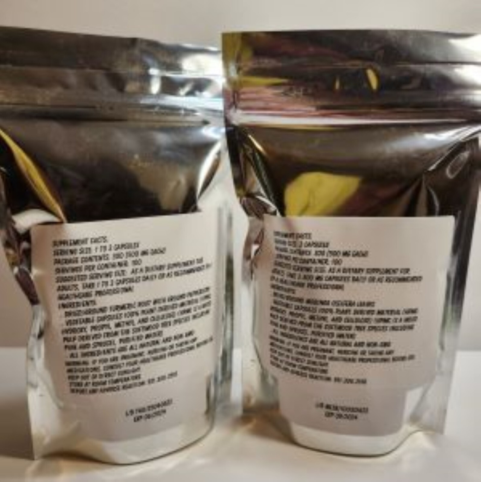 Turmeric Peppercorn and Moringa Leaf Capsule Combo Pack – 300 Each!