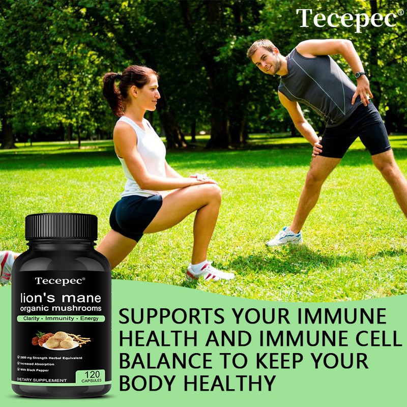 Mushrooms Lion’s Mane Capsules Supports Cognitive Function& Immune system Health