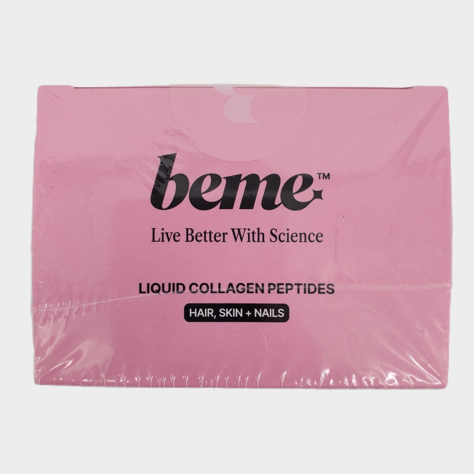 BeMe Liquid Collagen Peptide Strawberry 15 Sachets Hair Skin Nails 2500mg Biotin