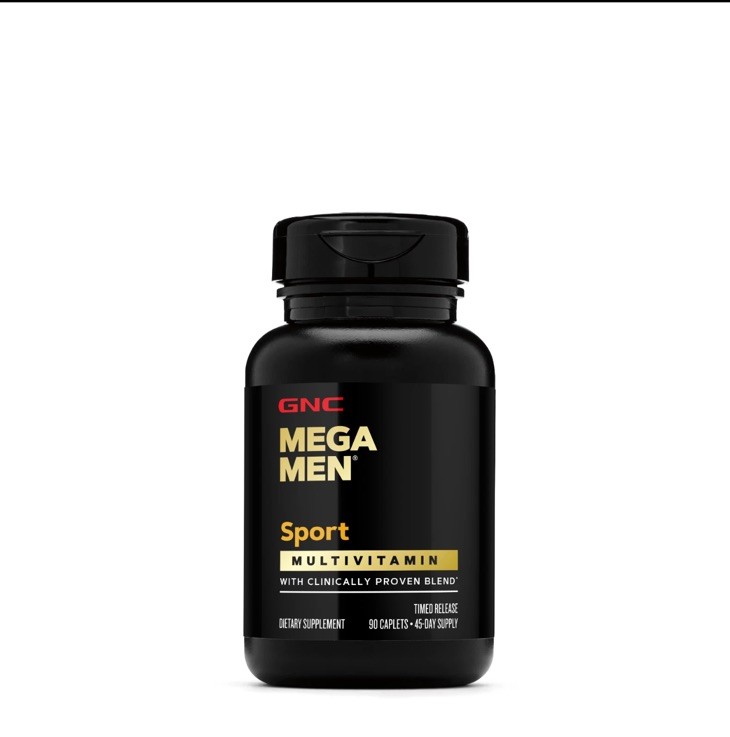 GNC Mega Men Sport Timed-Release Multivitamin, 90 Tablets