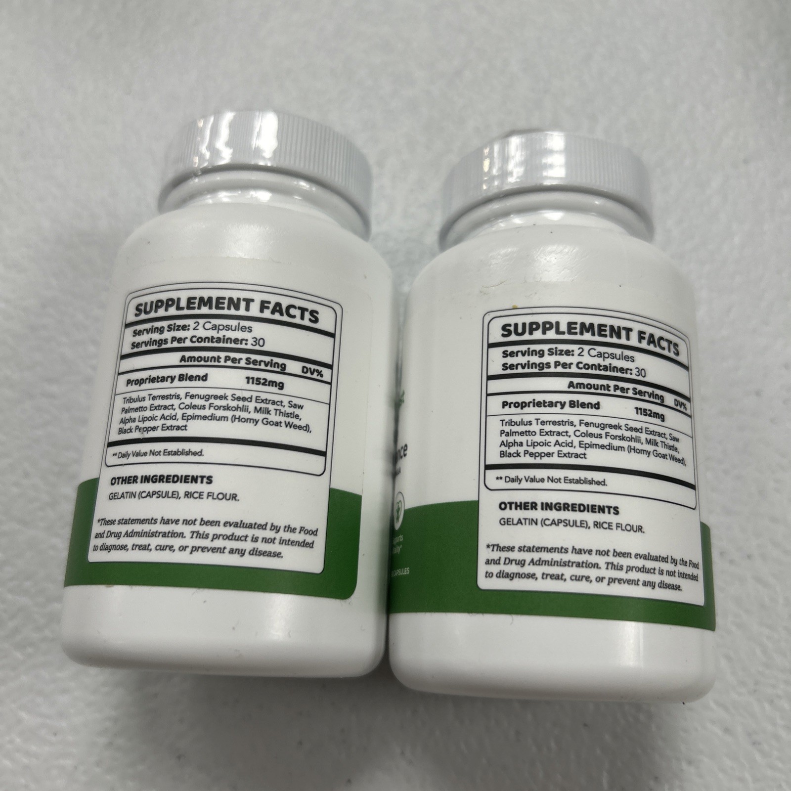 2-Pack Eroboost Male Health Pills to Boost Stamina and Performance -120 Capsules