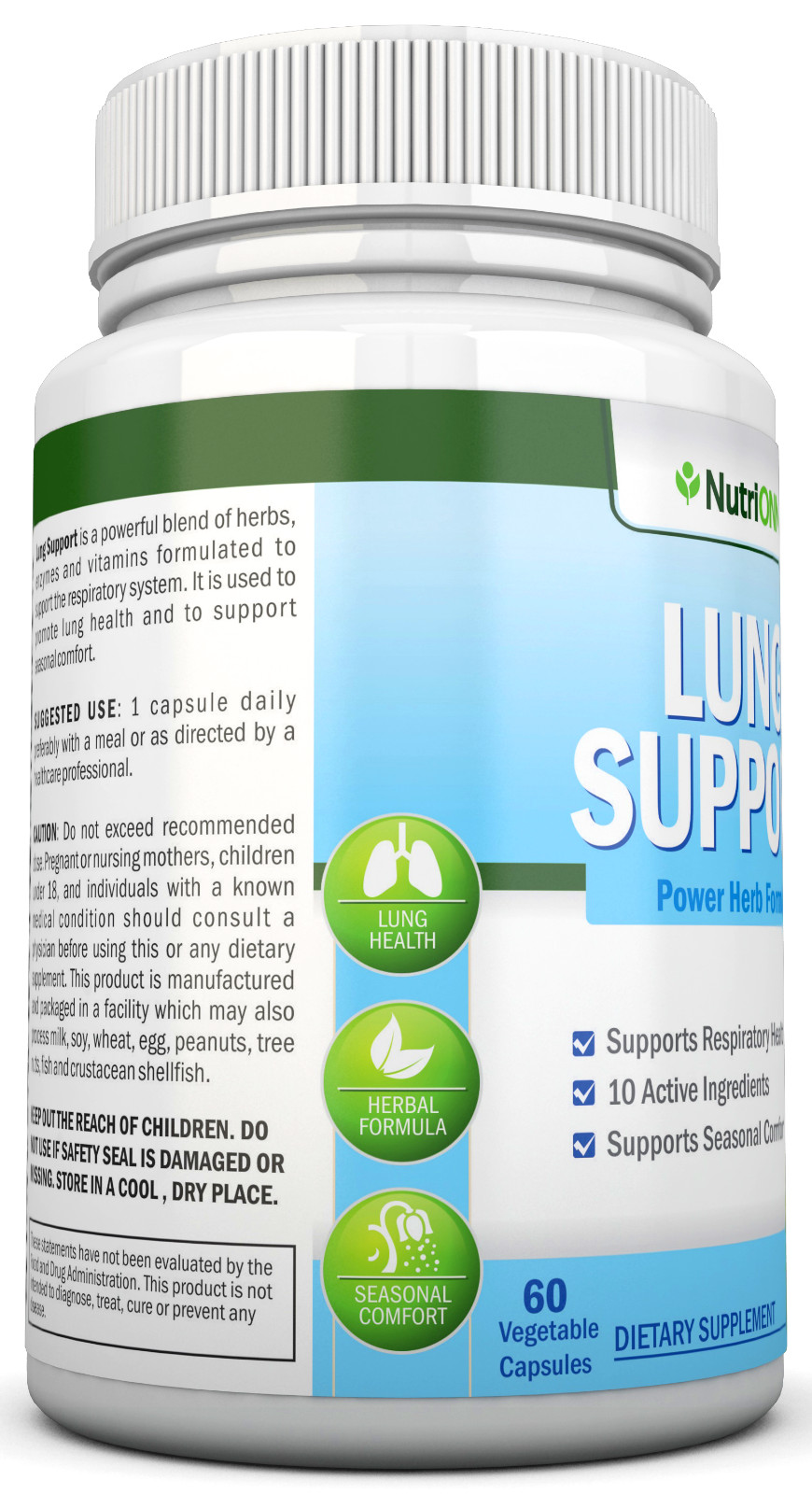Lung Support – Lung Detox Program – Great for Smokers – Seasonal Comfort Support