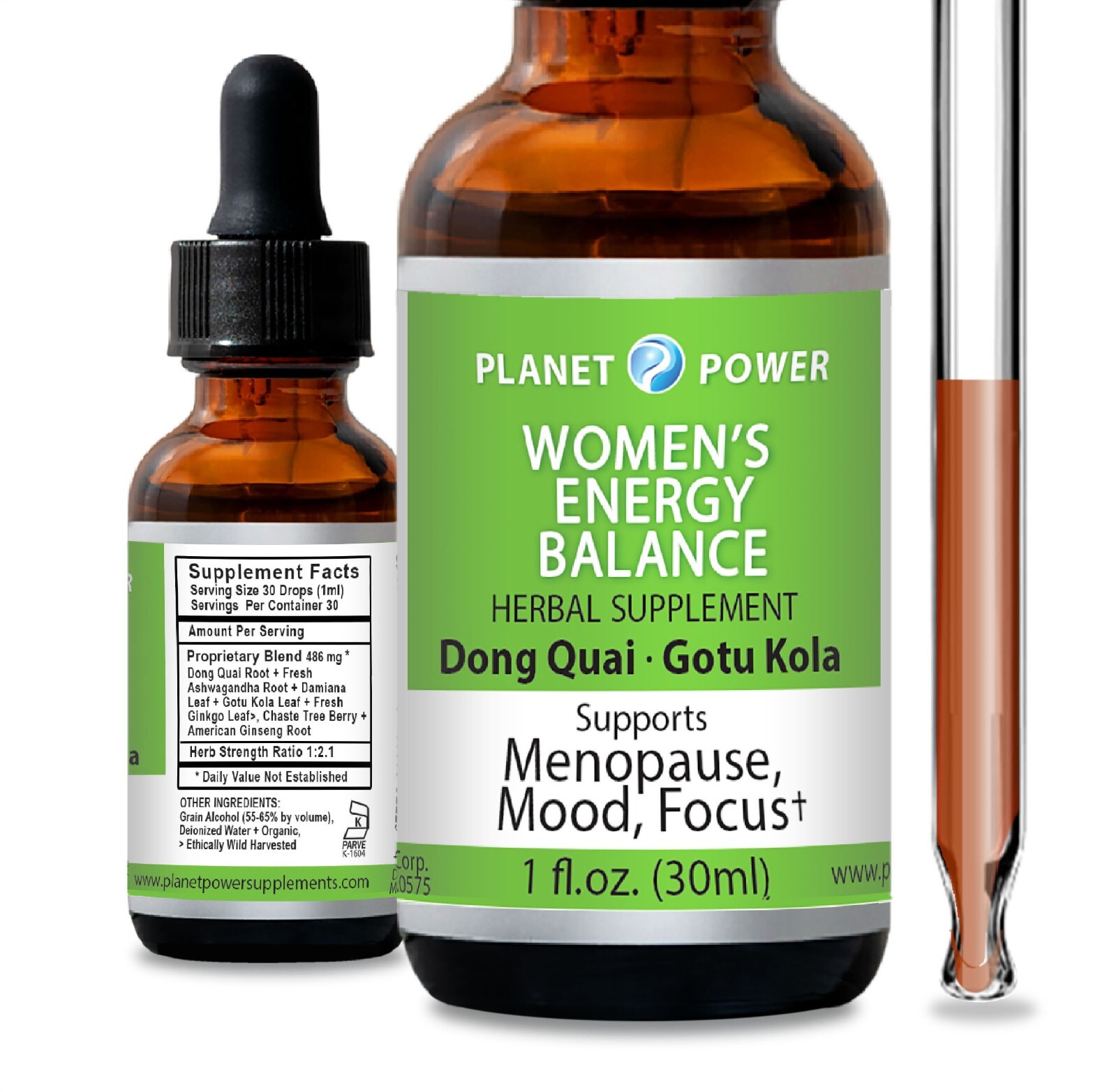 Women’s Hormonal Balance-Daily Herbal Drops. Menopause, PMS, Mood. Ashwagandha+6