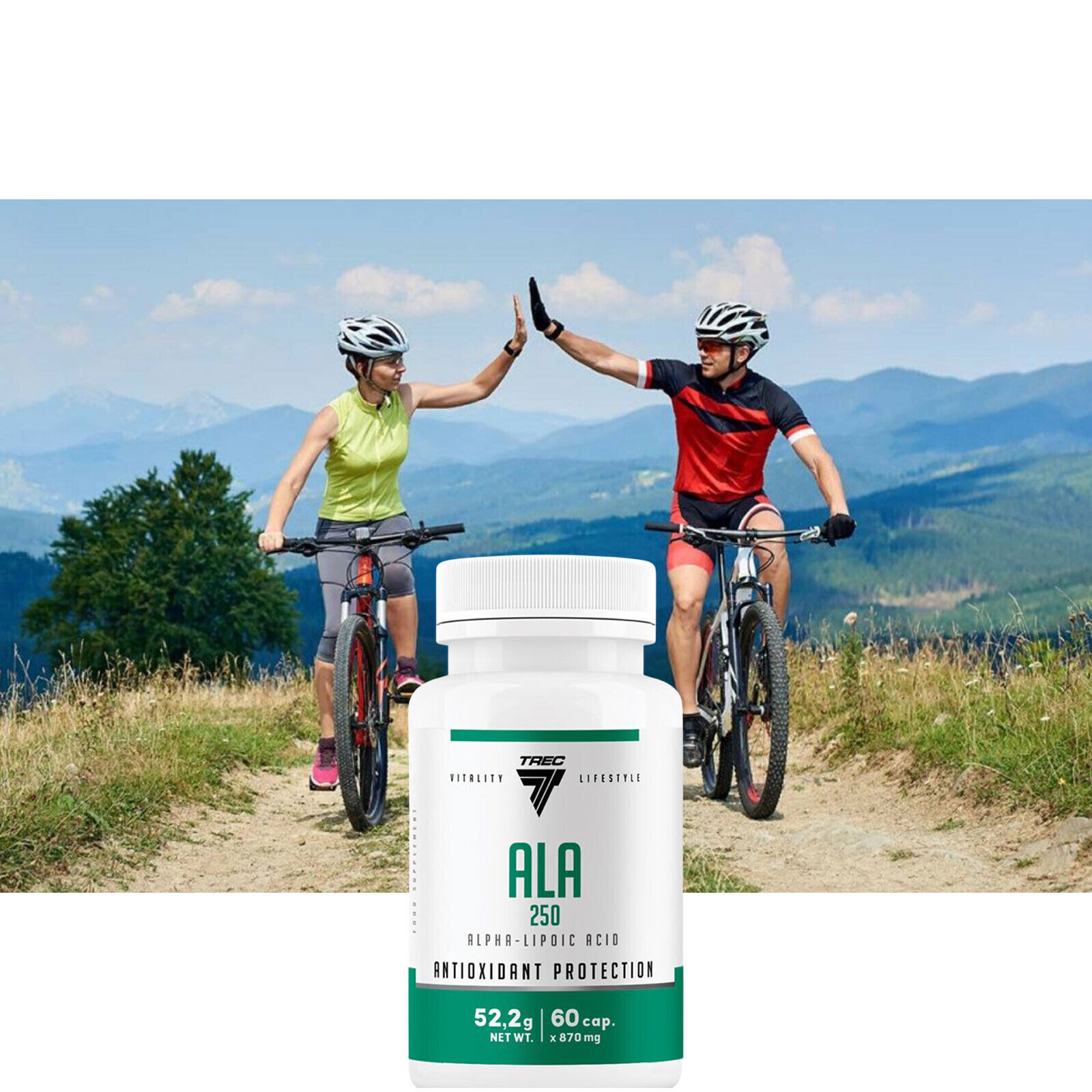 ALA 250 – TREC – 60-120 Capules – energy metabolism,supports energy production