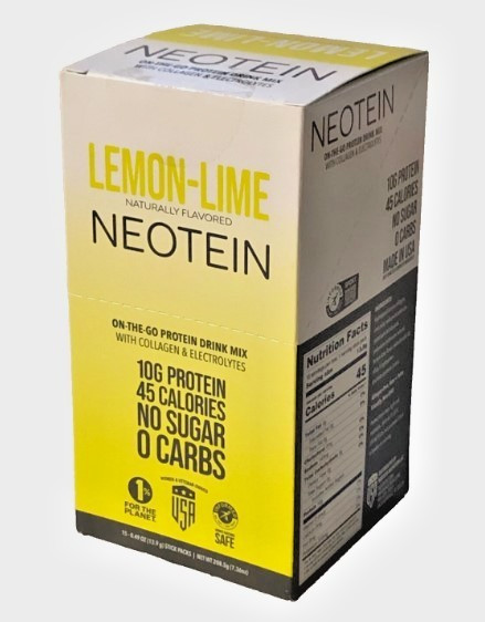 NEOTEIN Protein Drink Mix with Collagen & Electrolytes ~ 1 single serving stick
