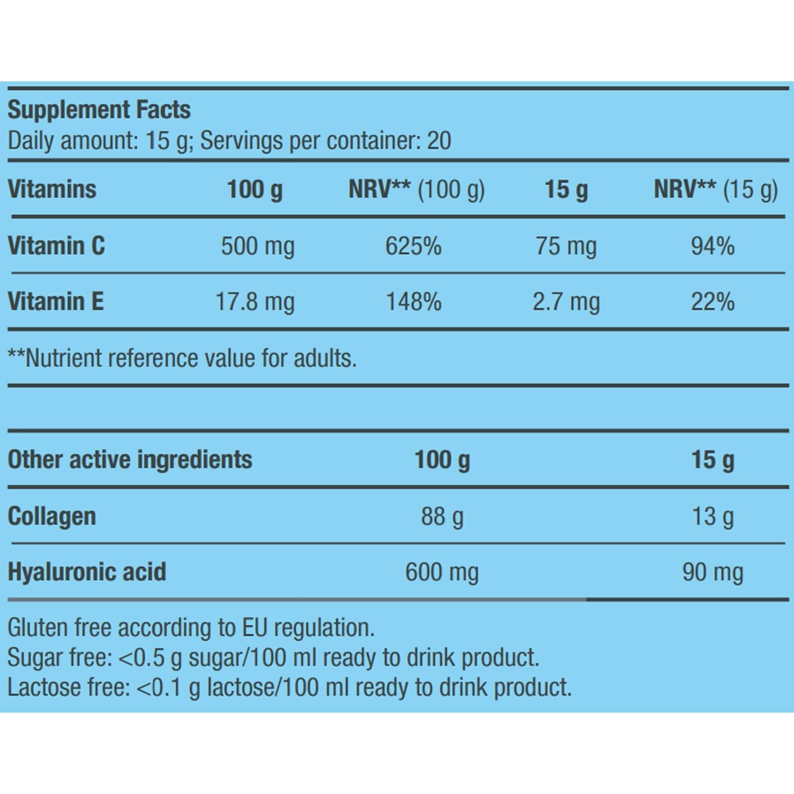 BIOTECH Collagen 300g- Premium Hydrolyzate Supports the skin, joints, nails