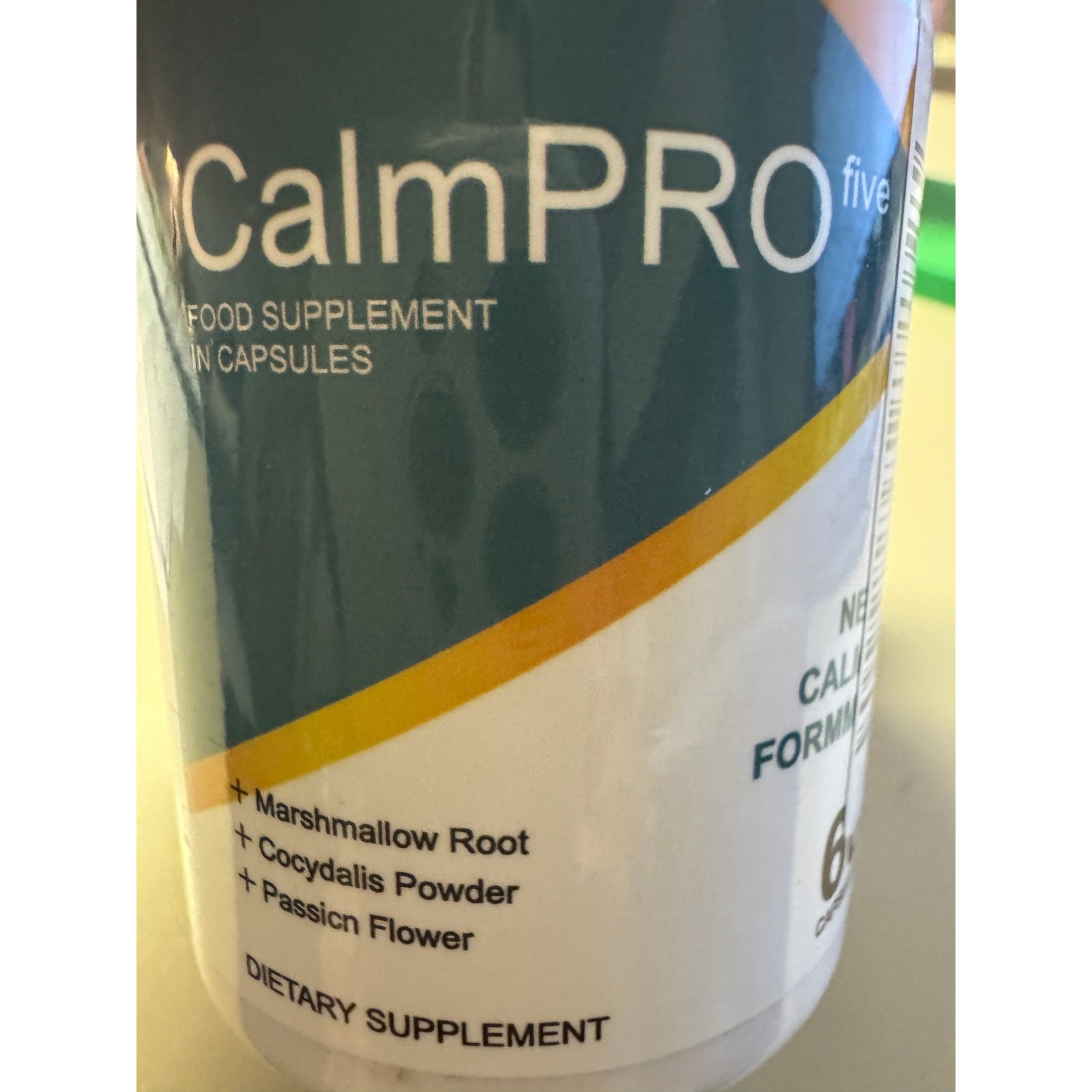 CalmPro5 Calm Pro 5 Nerve Support Pills Calming Supplement Exp 12/2026