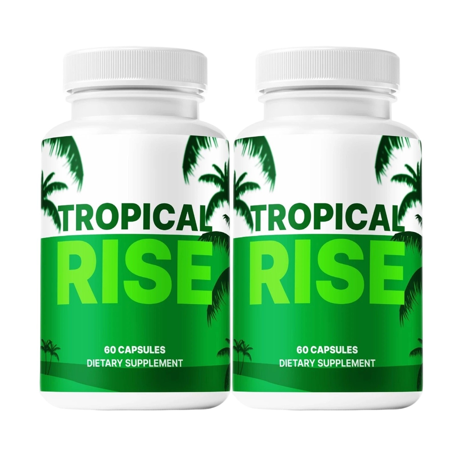 2-Pack Tropical Rise Capsules, TropicalRise for Male Performance – 120 Capsules