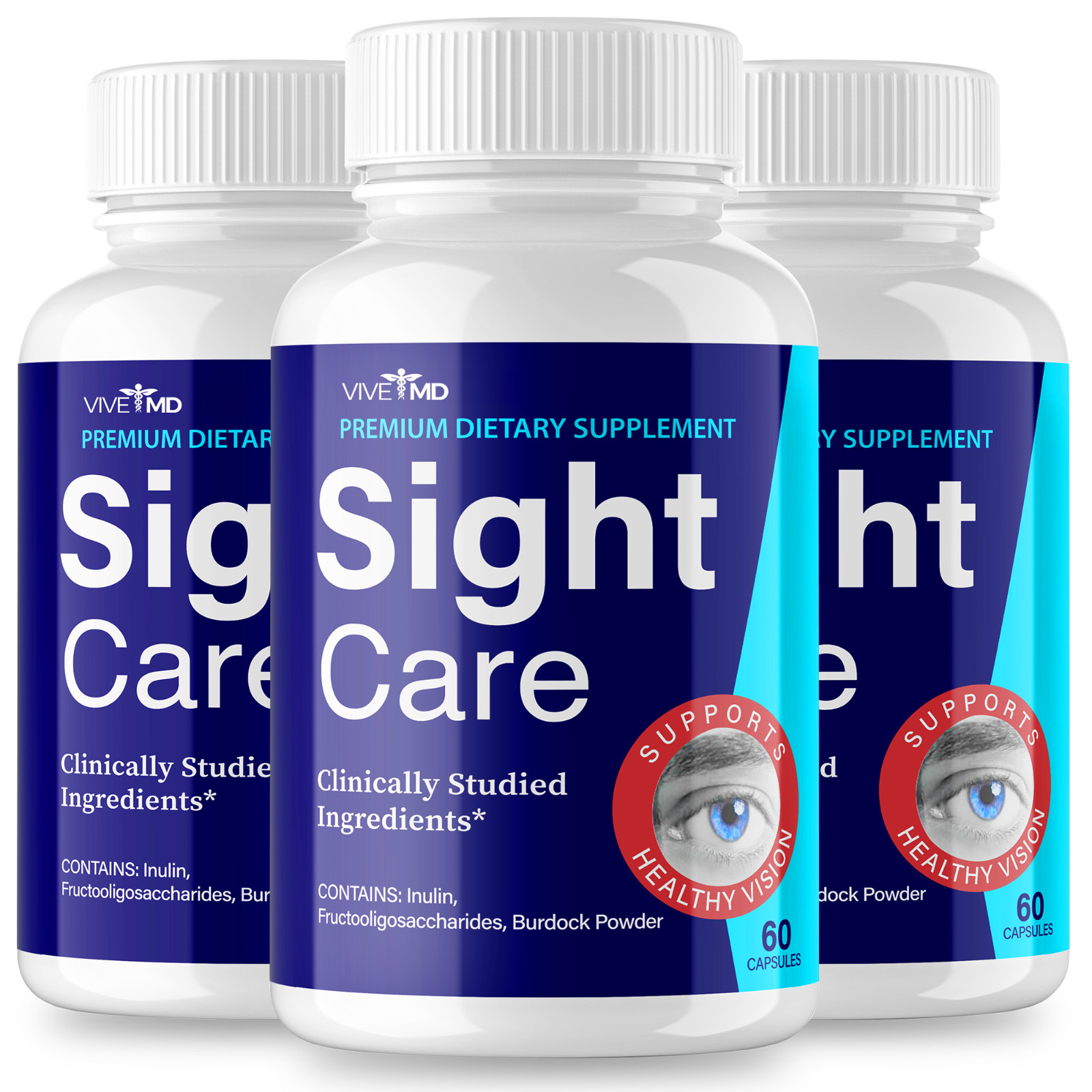 Sight Care 20/20 Vision Vitamins Official Formula (3 Pack)