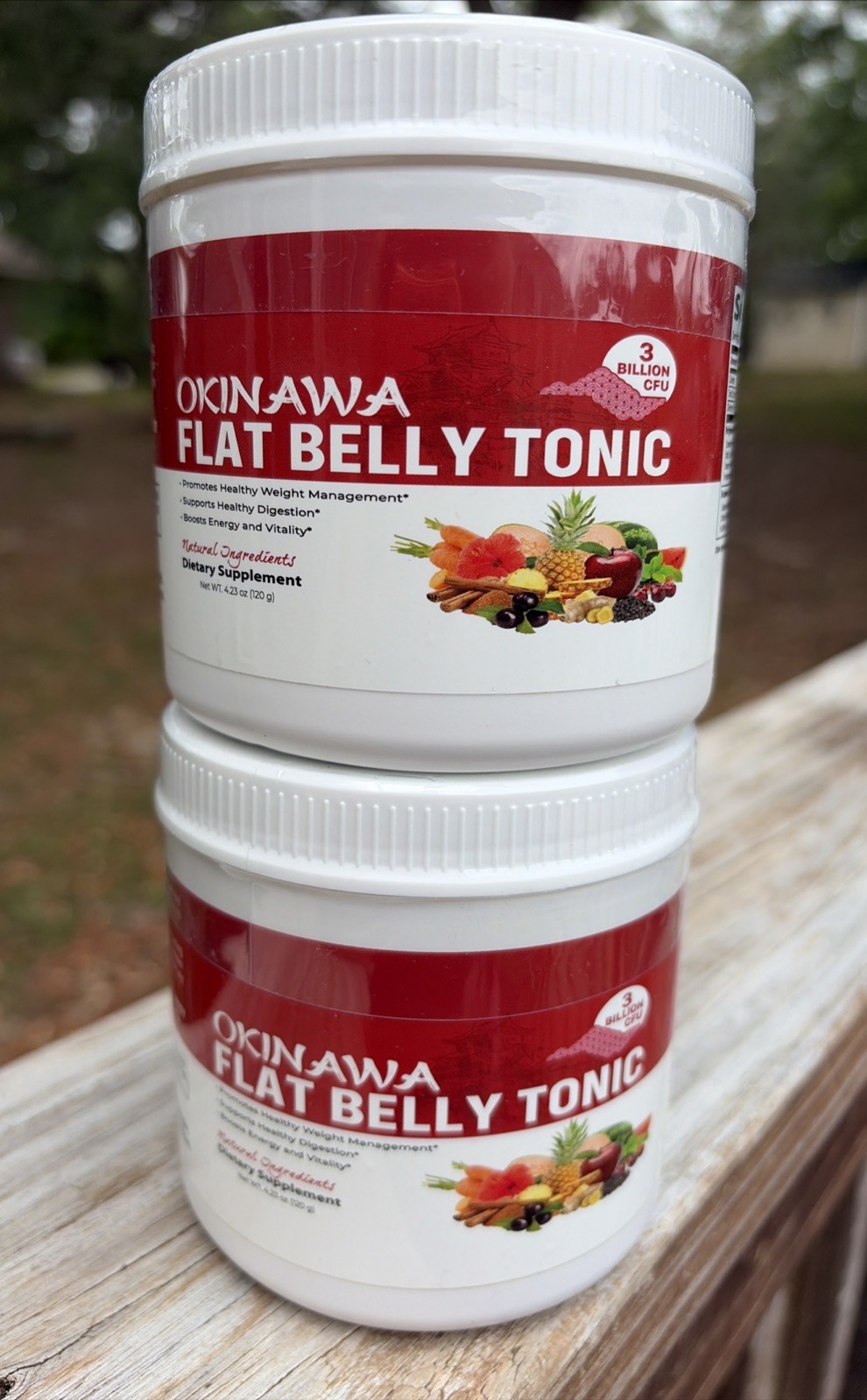 (2) Okinawa Flat Belly Tonic Powder Weight Loss Dietary Supplement Exp 6/23