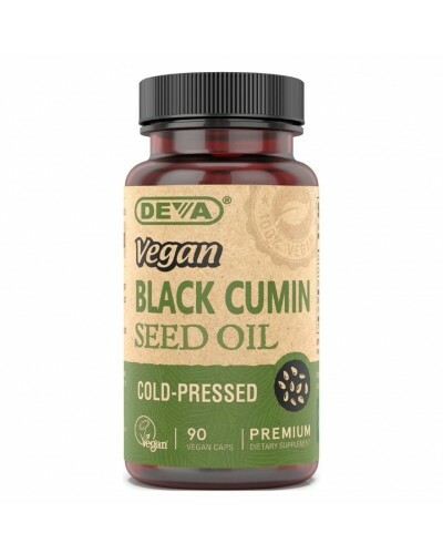 DEVA – Black Seed Oil Cumin Organic Vegan 90 Caps – EXP 07/2025