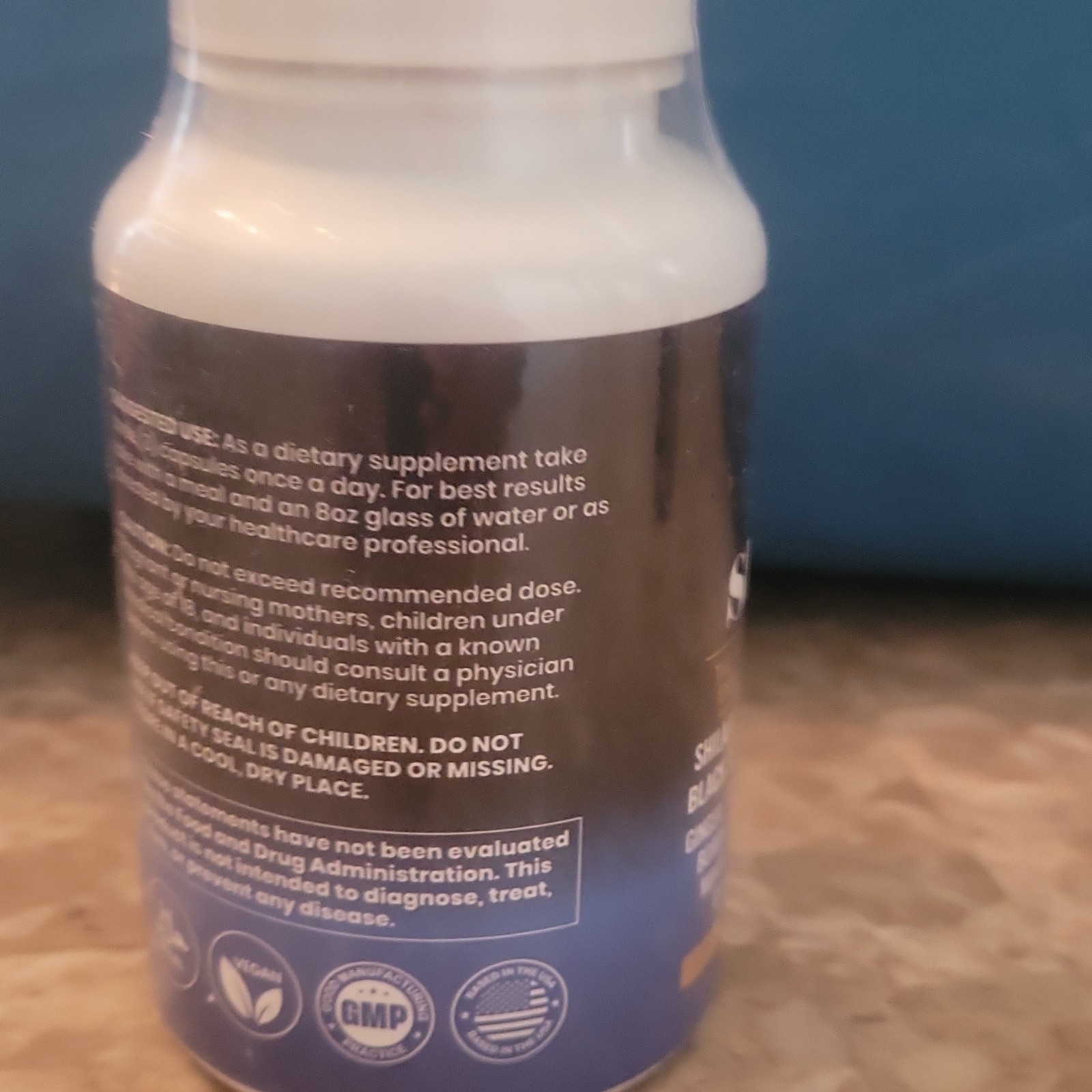 Fouzee ShiMoss Sea Moss Capsules Detox & Immunity Vegan Halal 90 Count