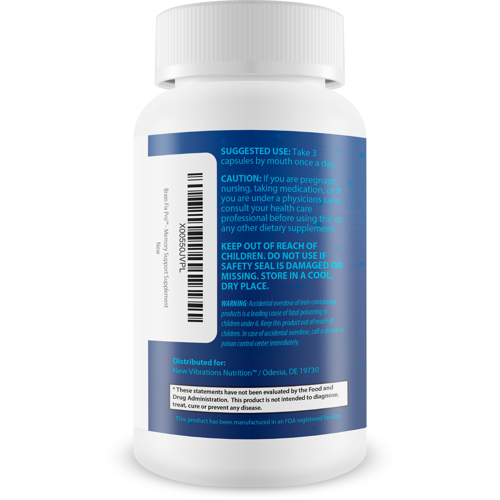 Brain Fix Pro – Our Best Memory and Focus Supplements – Brain Booster Support