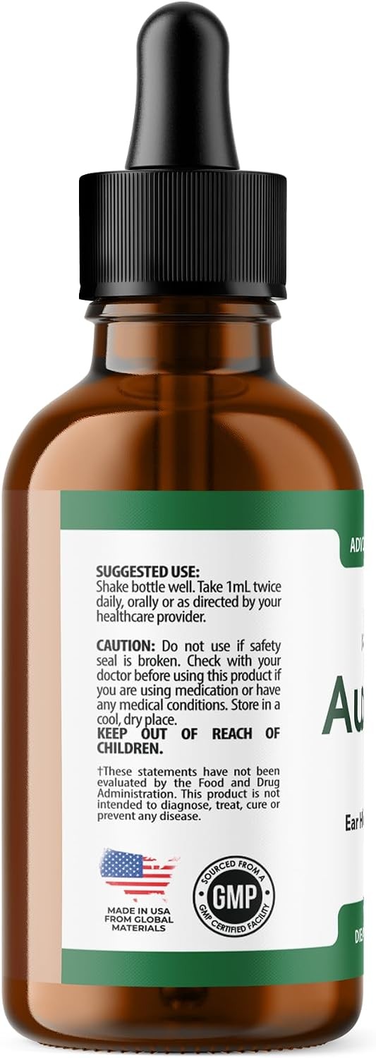Audizen Tinnitus Drops, Official Audizen Natural Support Liquid, Audizen Pro Ear