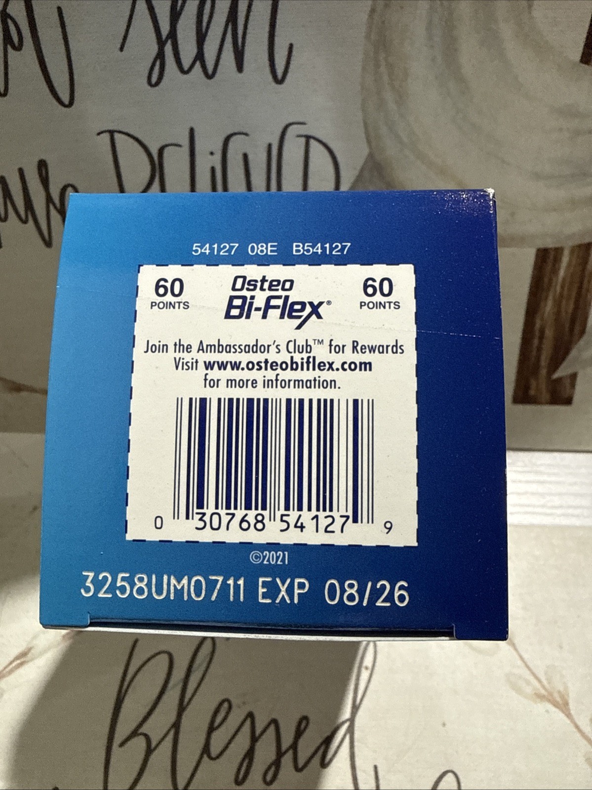 Osteo Bi-Flex Triple Strength + MSM Formula- 80 Tablets EACH Exp 08/26