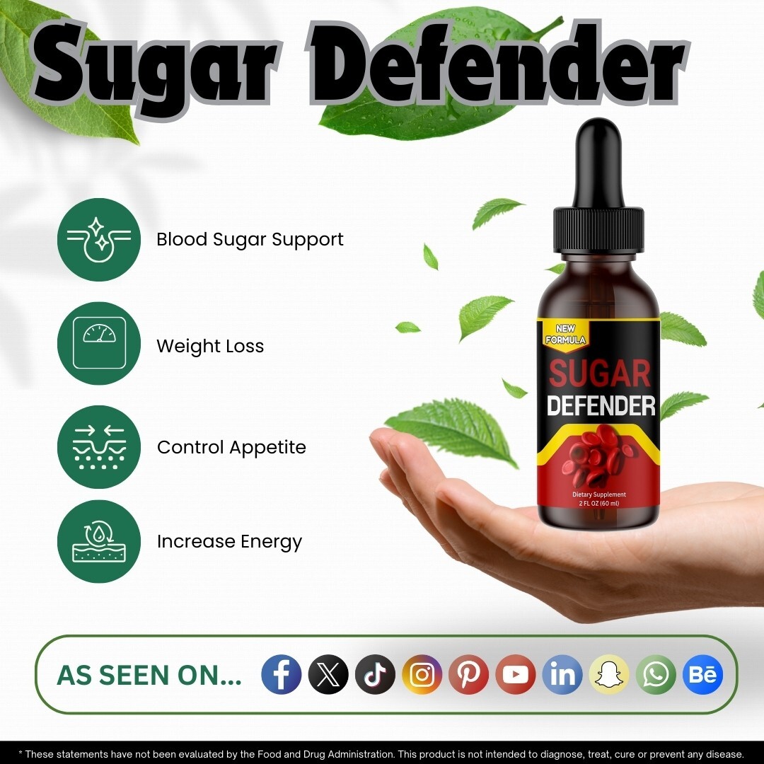 (6 Pack) Sugar Defender (As Seen On Social Media) – Sugar Defender Drops For Dia