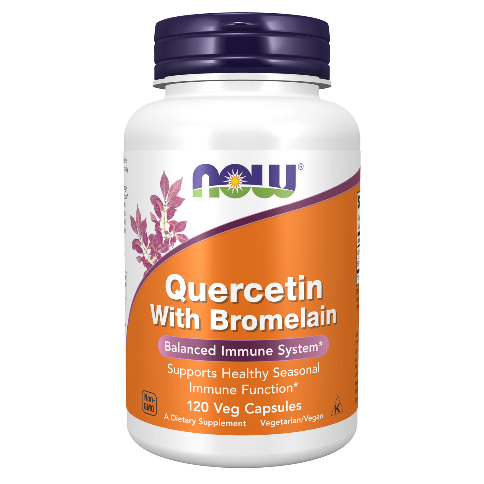 NOW FOODS Quercetin with Bromelain – 120 Veg Capsules