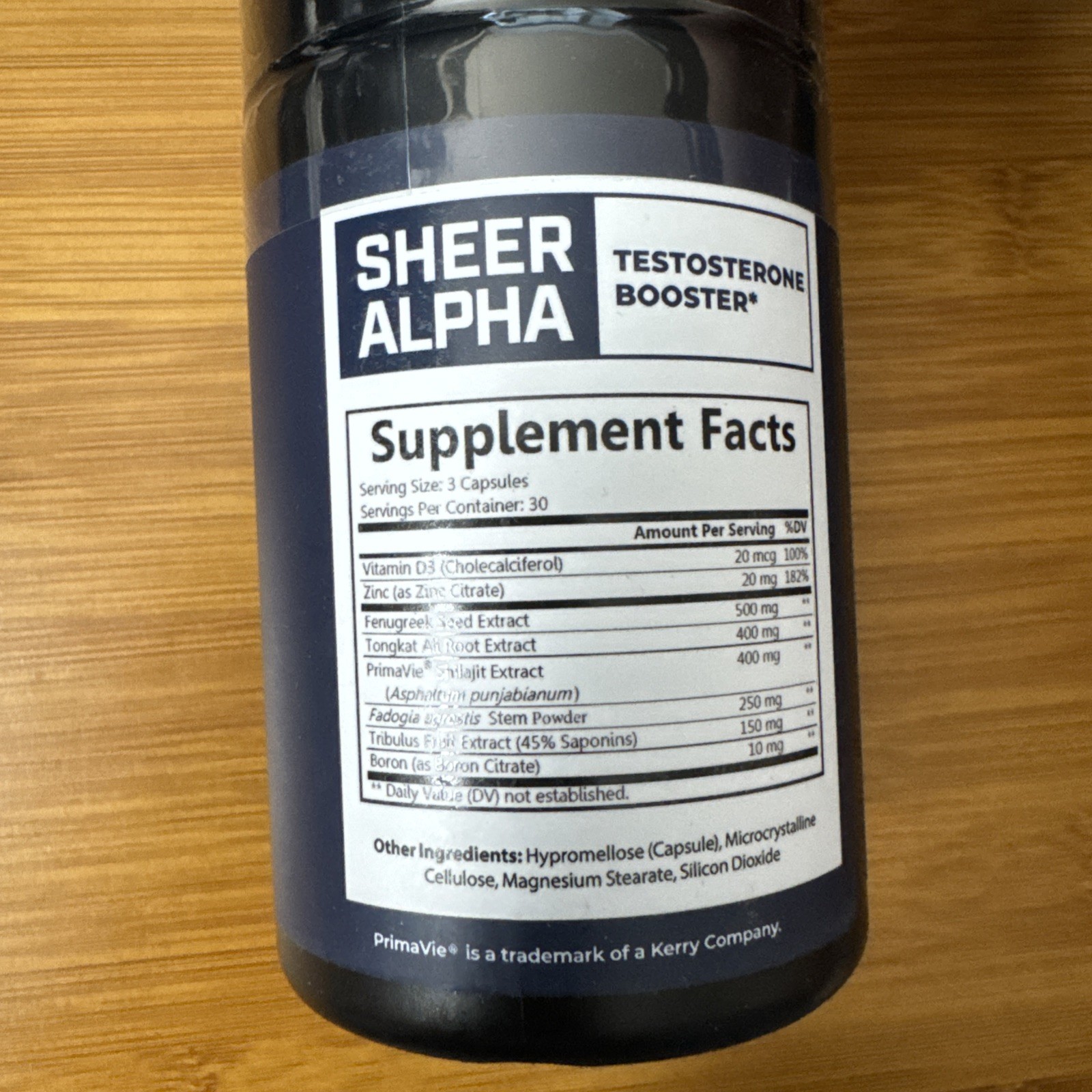 1x Sheer Strength Labs Sheer Alpha Test Booster 90 Capsules EXP 10/28
