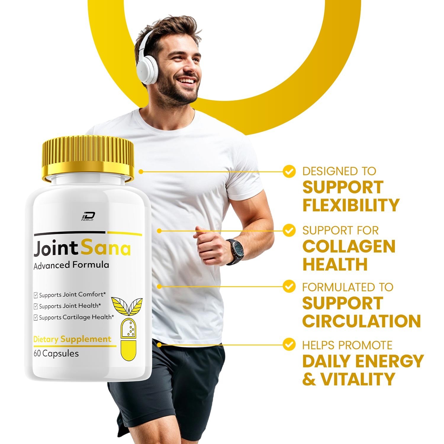 (2 Pack) Joint Sana Capsule – JointSana Advanced Formula for Joint Support