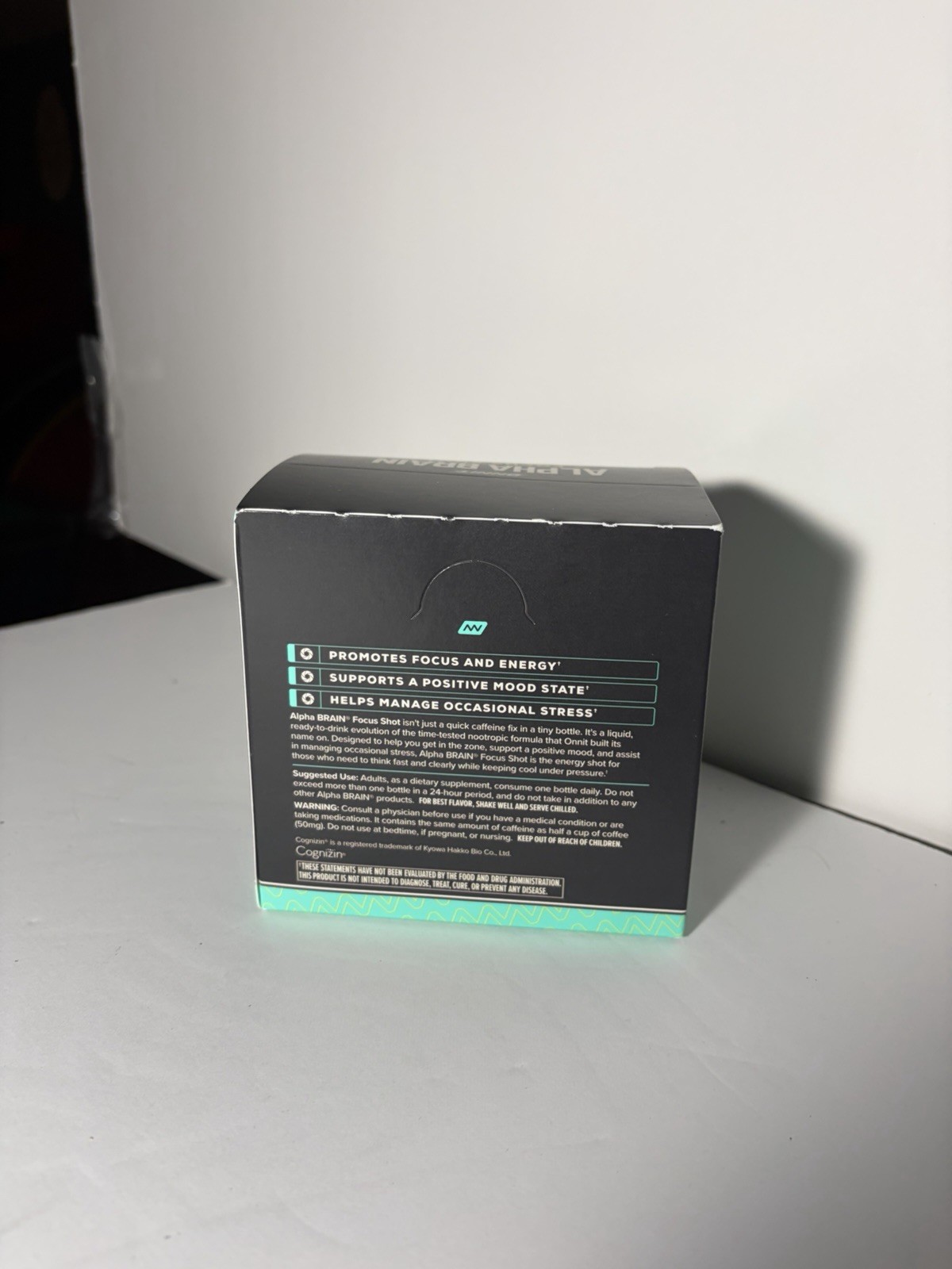 Onnit Alpha Brain Focus Shot Tropical Memory & Focus Support Liquid 2.5 fl oz