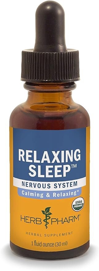 Herb Pharm: 2 Btls Relaxing Sleep Herbal Formula w/Valerian Ext+ GIFT-Homeopatic