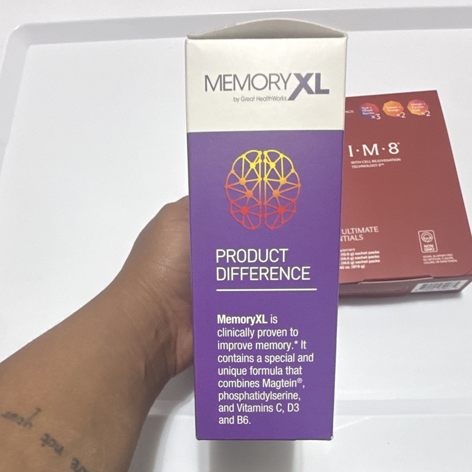Memory XL & IM8 Daily Ultimate Essentials Variety Bundle New Factory Sealed