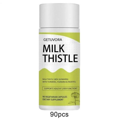 GETUVORA Milk Thistle Extract 300 Mg,Uvora – Milk ThistleDetox. Liver Health Sup