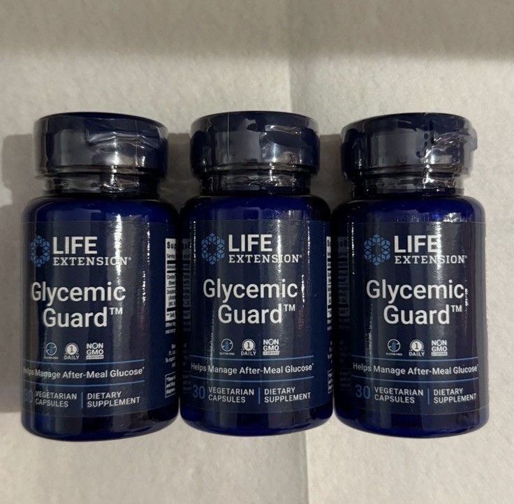 Life Extension Glycemic Guard 3 X30 Caps Delphinol/Maqui berry/Clovinol