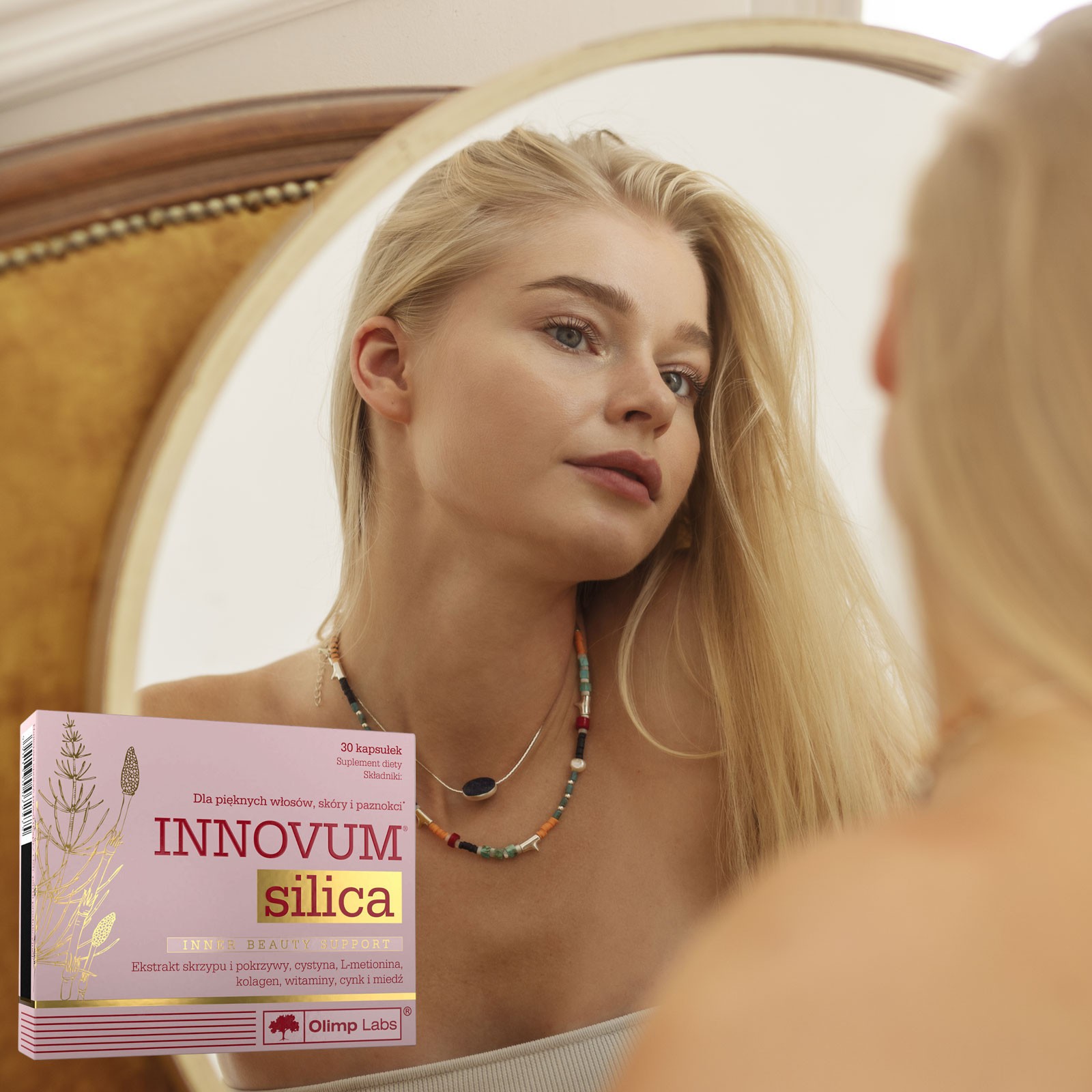 INNOVUM SILICA – 30-300 Capsules – Beautiful Skin, Hair, Nails – Skin Elasticity