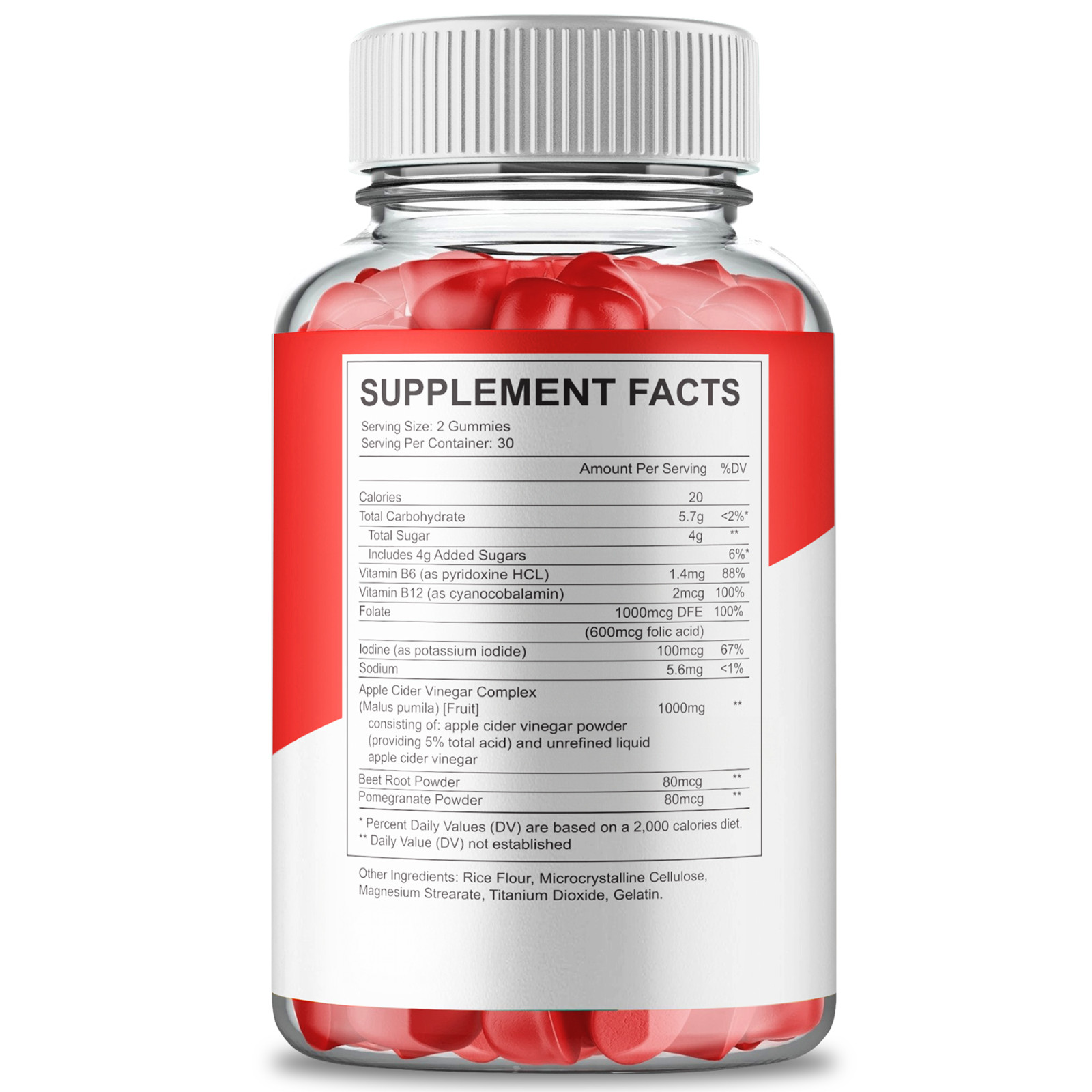 Sugar Control Keto Gummies, Sugar Control (3 Pack)