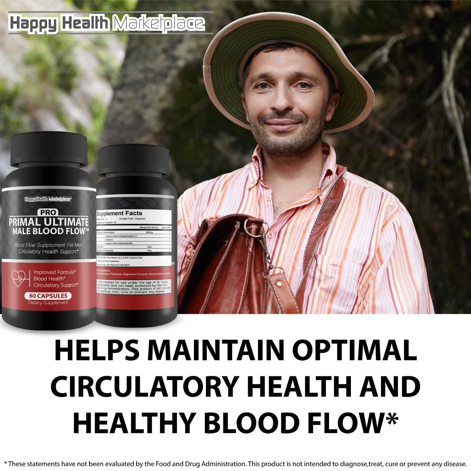 Pro Primal Ultimate Male Blood Flow – Our Best Advanced Blood Flow Supplement