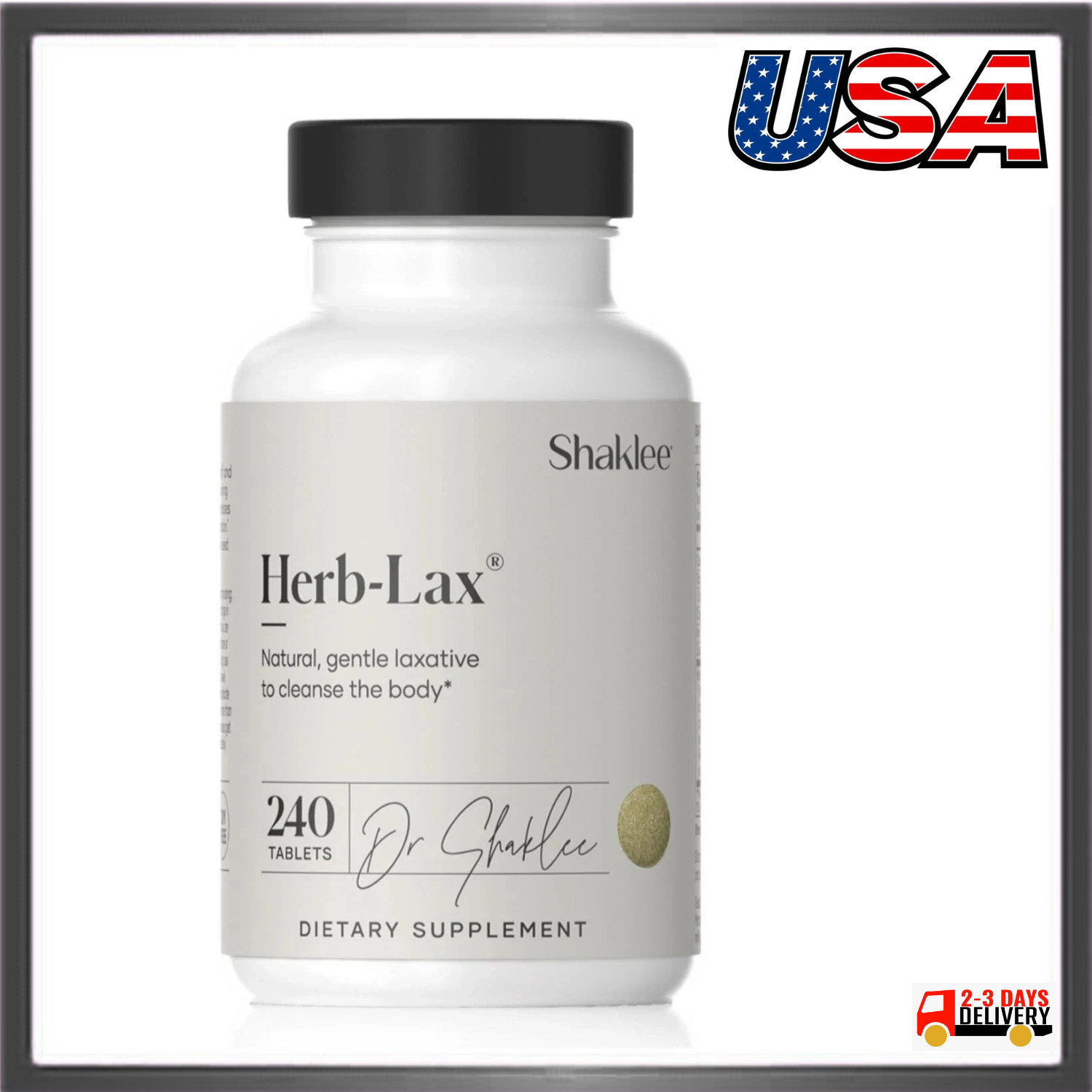 Herb-Lax® Gentle Laxative – Herbal Blend with Senna Leaf for Digestive Health