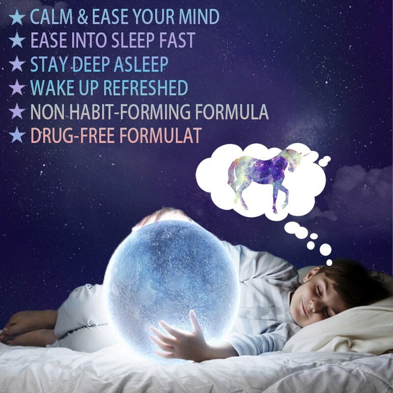 Sleep Support 120 capsules 20mg – Promotes sleep and vitality, fast sleep