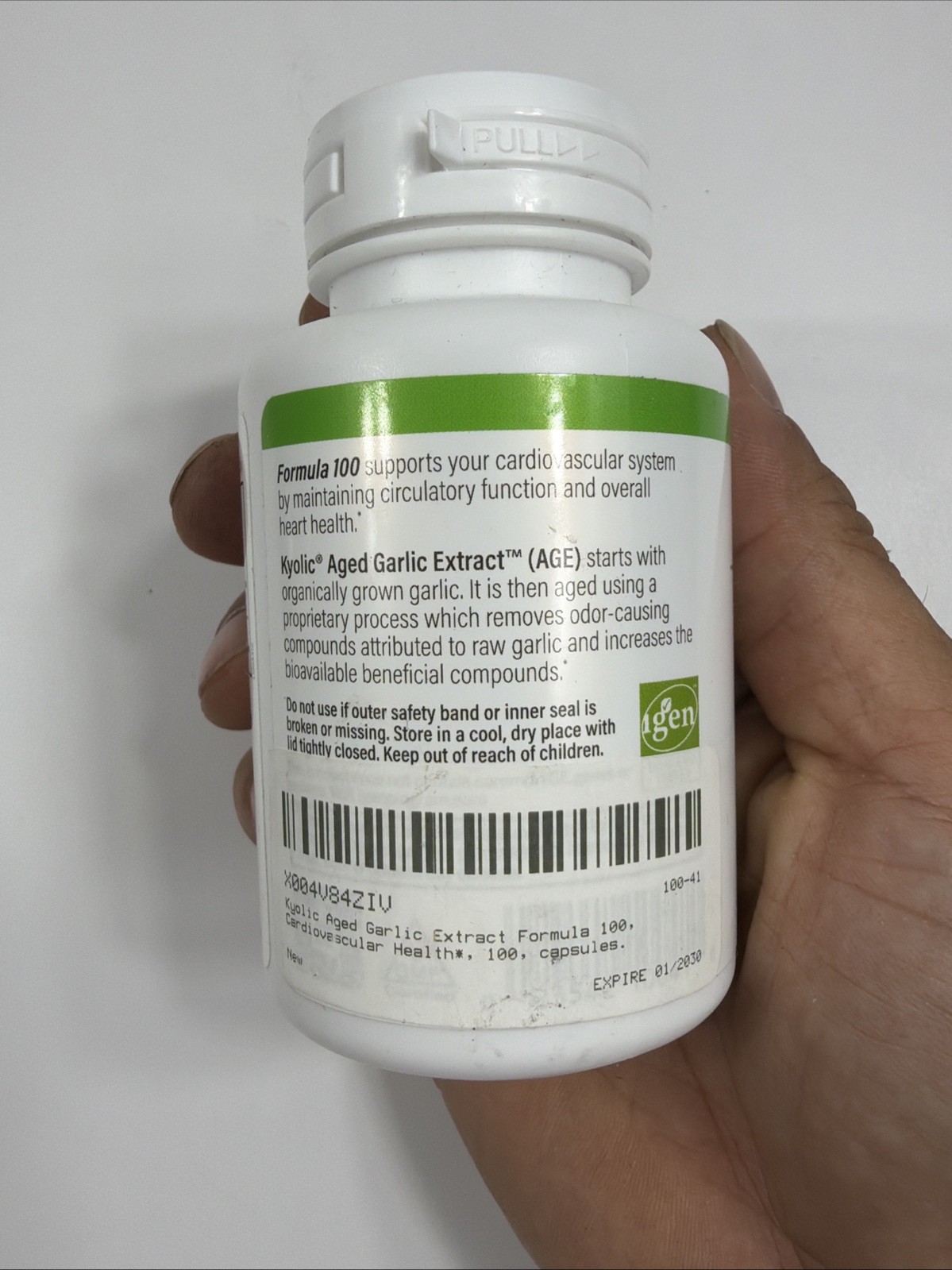 Kyolic Aged Garlic Extract-Cardiovascular Health- Formula 100 Capsules 10/28