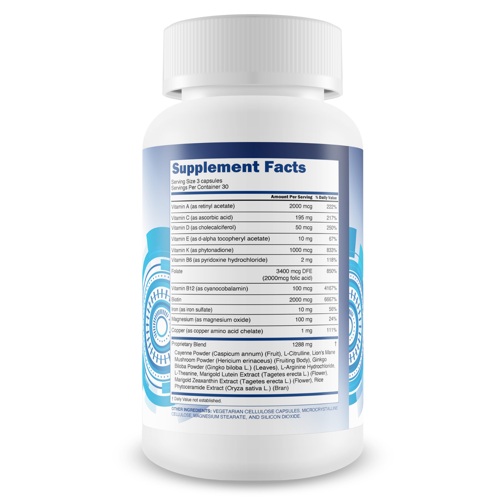 Vision Support Blueberry Method – Our Best Eye Vision Supplement – Lutein
